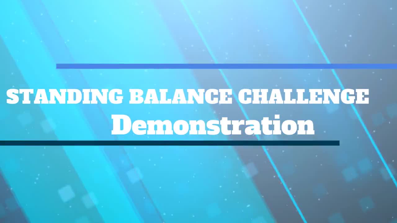 Standing Balance Challenge Demonstration